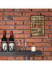 Vintage Metal Bar Sign Rum Poster Wall Decor