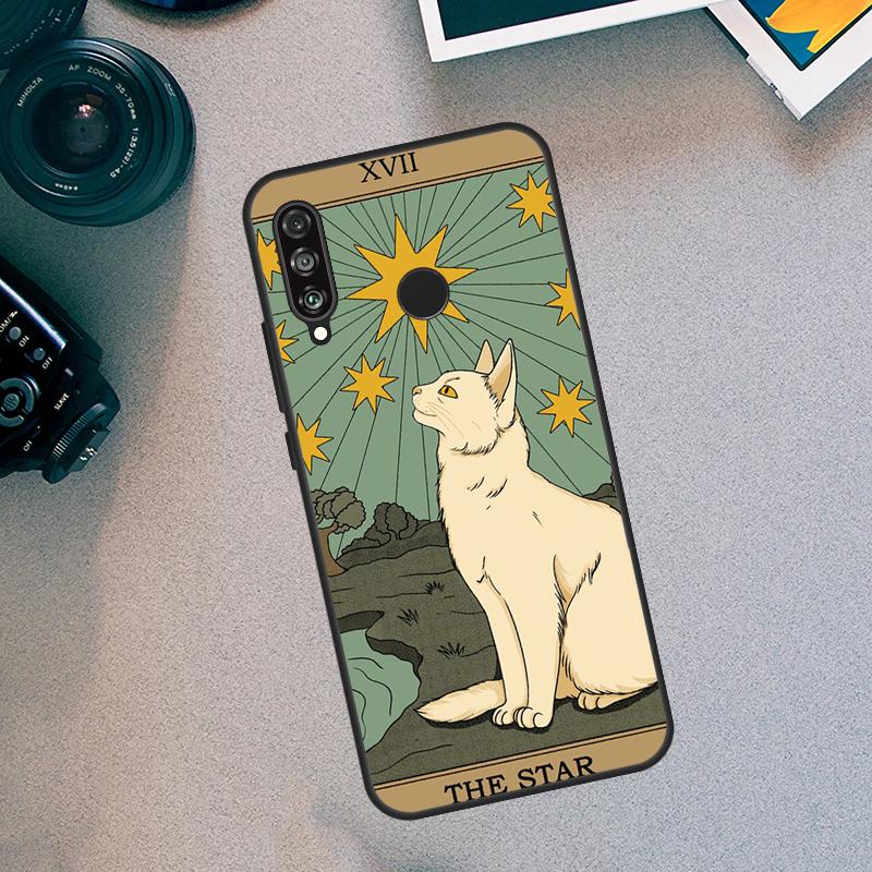 Katzen Tarot Hexerei Für Huawei Nova 7i 8i 11i 12i 9 10 SE 11 Pro Y60 Y70 Y90 Y61 Y91 Y72 Y73 P40 P30 Lite Hülle