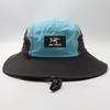 Summer Breathable Quickdry Fisherman Hat With Letter Print For Fishing And Hiking