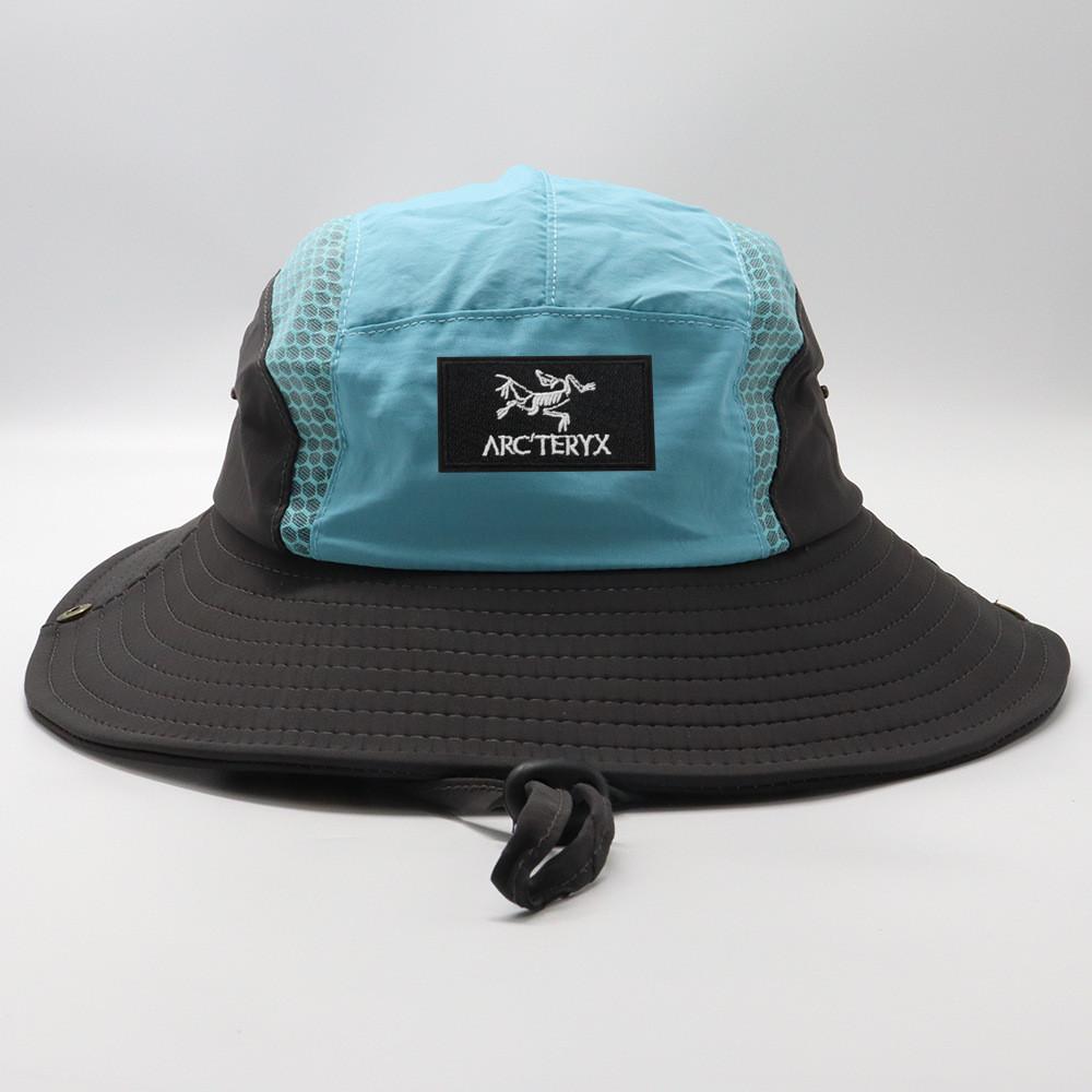 Summer Breathable Quickdry Fisherman Hat With Letter Print For Fishing And Hiking