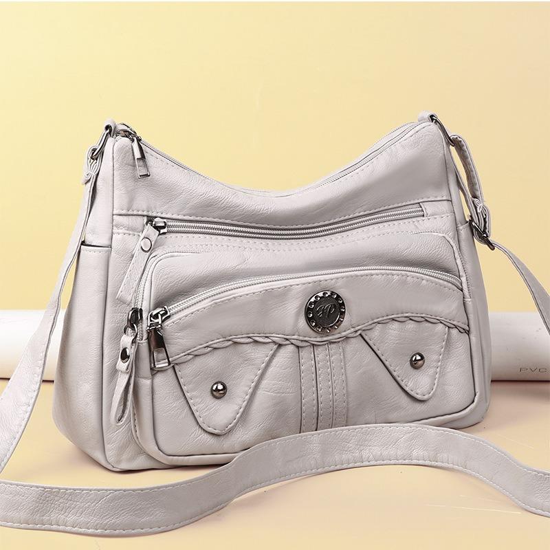 Multi Layer Large Capacity Single Shoulder Crossbody Bag