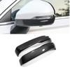 Car Decoration Door Mirror Cover For Honda CRV /XRV/ZRV  2024 Carbon Fiber Chrome Silver Rain Deflector Styling