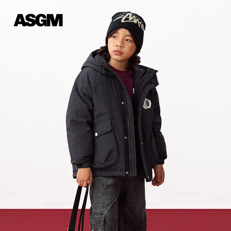 

Детская пуховая куртка ASGM Cyber Style для экстремально холодной погоды с электронным значком 120 cm чёрный