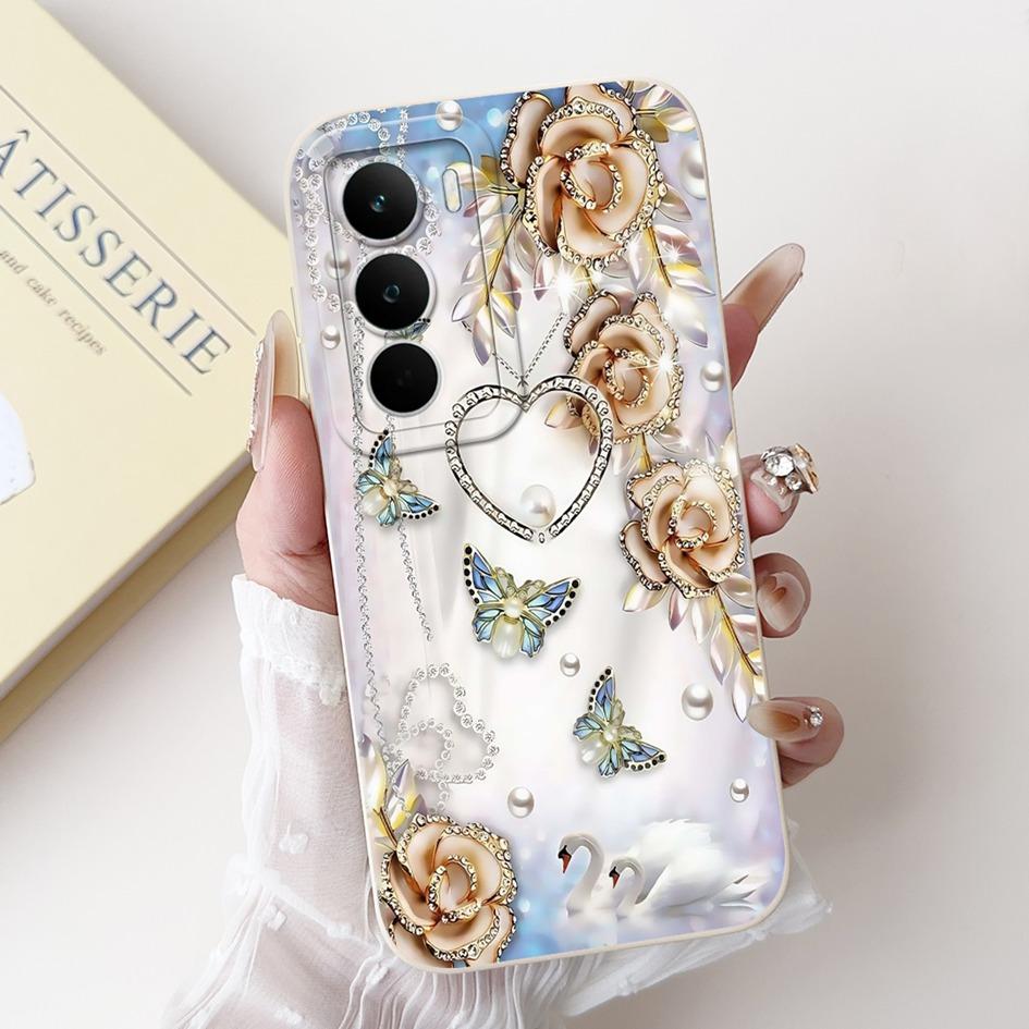 For OPPO Realme C71 Case Fashion Space Flower Soft Candy Silicone TPU Shockproof Cover For Realme C71 4G RMX5303 C 71 Phone Bags