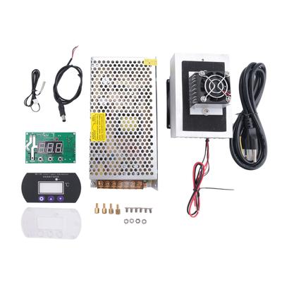 Zestaw chłodnicy Peltiera DIY 12V Chłodnica półprzewodnikowa System chłodzenia Peltiera, Zestaw modułu radiatora+Zestaw termostatu, Wtyczka US