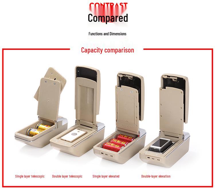 Perodua Myvi Armrest Box - North Deer Model for New and Old Models in Malaysia