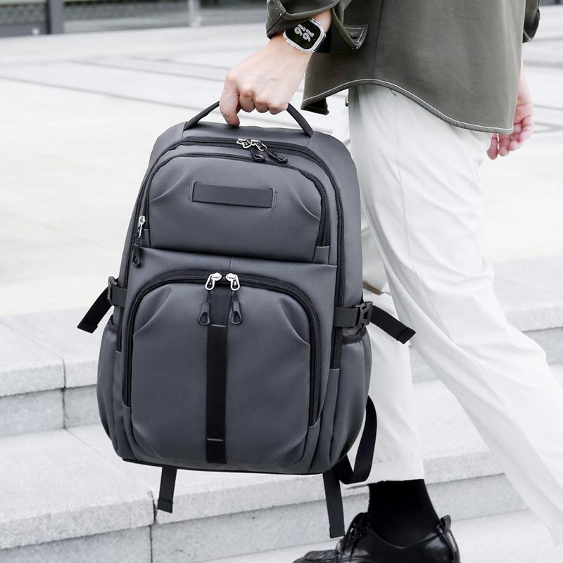 Schoolbag Business Men's New Backpack Business Trip Travel Large Capacity Multi-function Anti-splashing Water Wear-resistant Work Commute