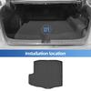 Smabee Left Drive for Lexus ES XZ20 2026+ ES350e/ES500e BEV Car Floor Mats Cargo Trunk Pad TPE 3D Foot Mat Waterproof BLACK