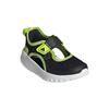 Adidas Summerflex Versatile Comfortable Non-Slip Durable Low-Top Kids Sandals Kids Sandals Black Green IH8728