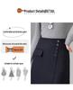 Women's 2026 High-Waisted Irregular Midi Skirt - Slimming Professional Fit