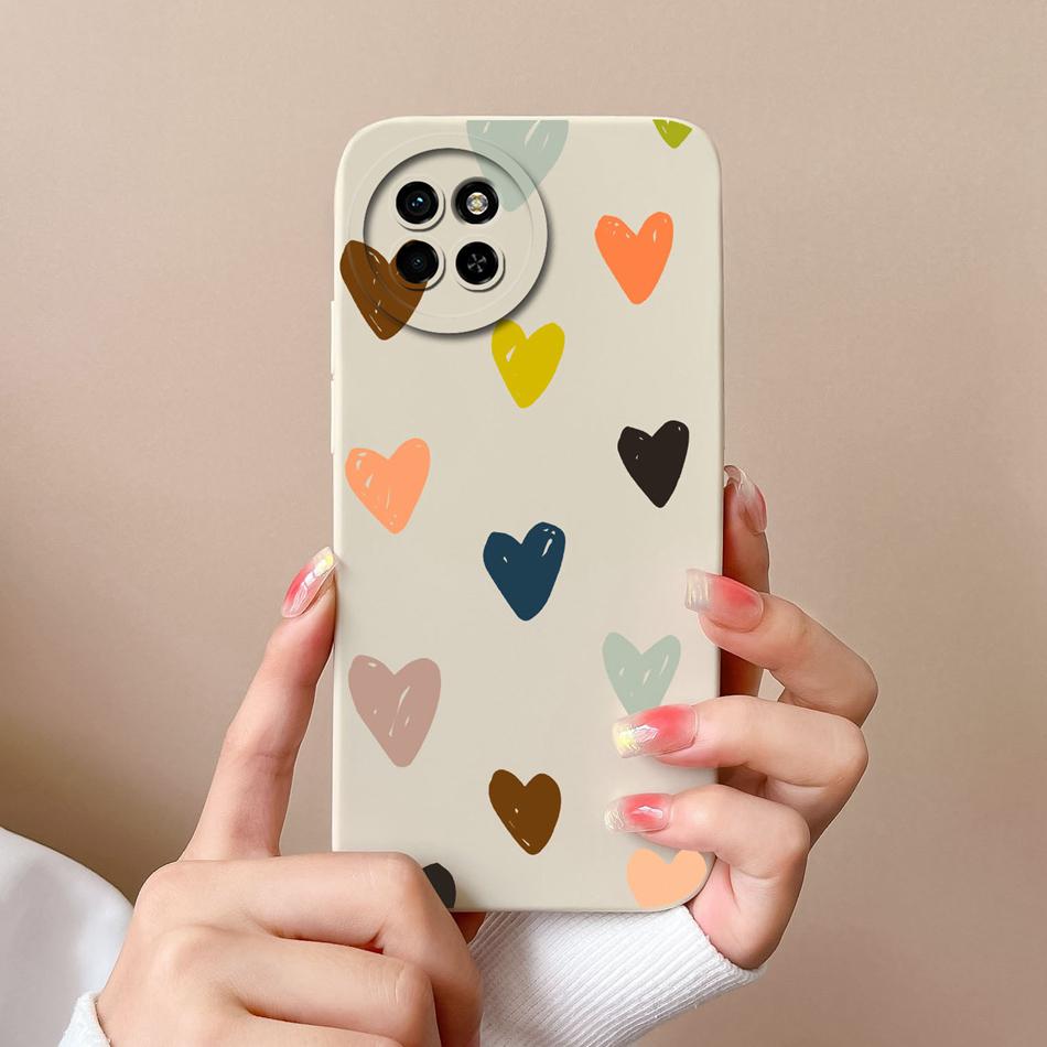 For itel S23 Plus Case Creative Design Soft Liquid Silicone Camera Protection Phone Cover For itel S 23 Plus S23Plus S23+ Funda