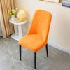 Four Seasons Thick Elastic Fully Enclosed Semicircular Large Curved Chair Cover Seat Stool Dining Table Cover Stool Cover Fabric