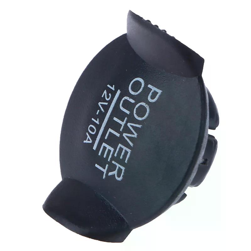 Waterproof Car Cigarette Outlet Cover 12V Power Socket Plug Universal Button Accessories Weatherproof 3.2*3.4cm