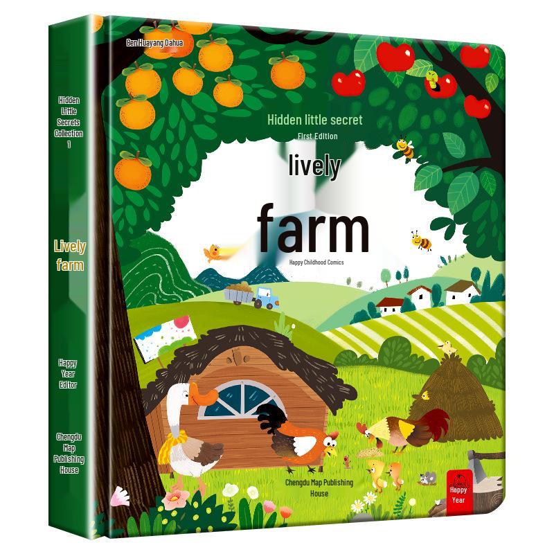 Hidden Little Secrets Vol. 1 & 2: 3D Pop-up Science Picture Book for Kids