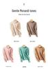 Mengyi Women's Pure Cashmere Round Neck Cardigan - Solid Color, Loose Fit, Warm Knit Outerwear for Spring/Autumn