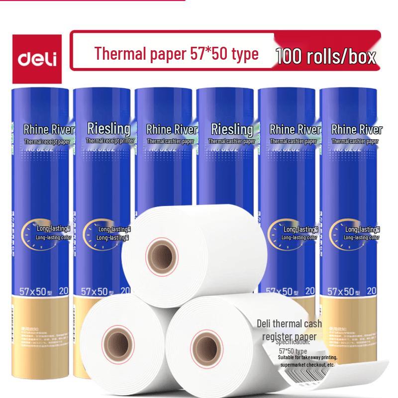 Deli Thermal Receipt Paper