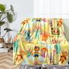 Cocomelon Theme Printed Blanket - Perfect for Couch, Bed, Travel & Outdoor Use | Machine Washable, Cozy & Durable.