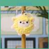 Animal Plush Keyring Featuring Sheep Design With Polyester Material For Gifts