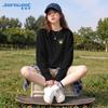 Jeanswest Women's Pure Cotton Long Sleeve Casual T-Shirt