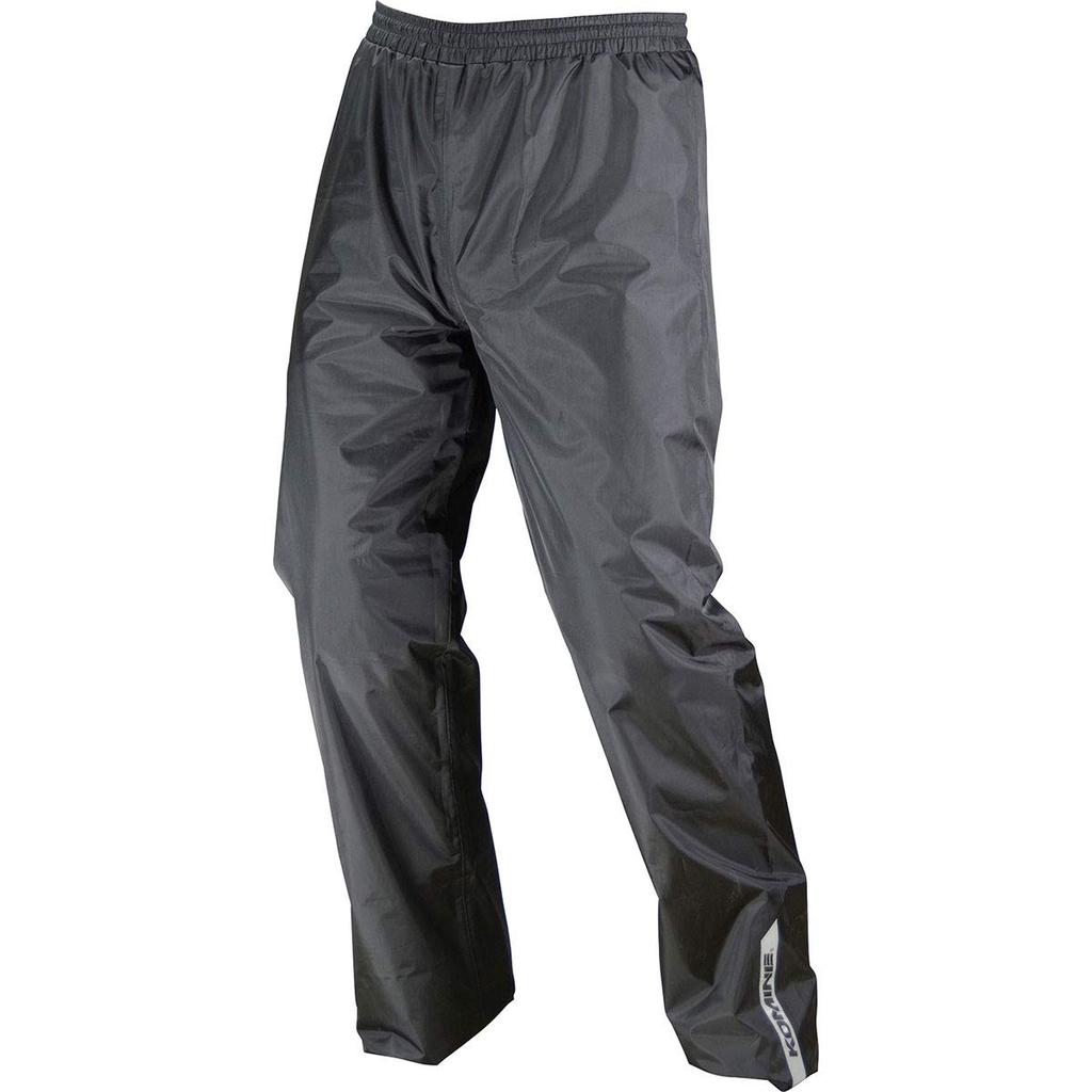 KOMINE Motorcycle Rainwear Standard Rain 12968 Pants, Black, XL, RK-548