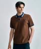 SERGIO TACCHINI M Double Knit Open Collar Polo