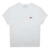 Off White Unisex Vuxen Jondal Baktryck Vanlig T-shirt