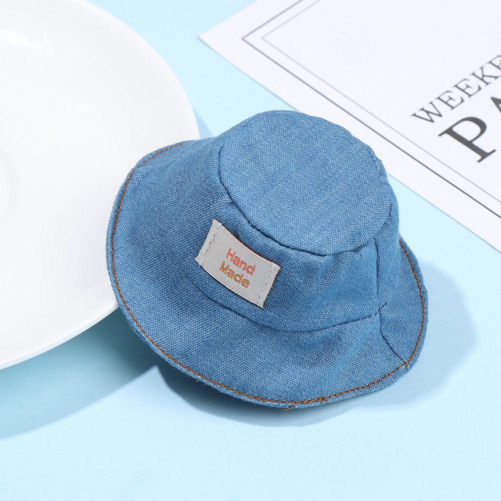 For 1/12 Bjd Fashion Cloth 1/12bjd Hat Striped Ear Hat Doll Clothes Accessories Doll Knitted Hat