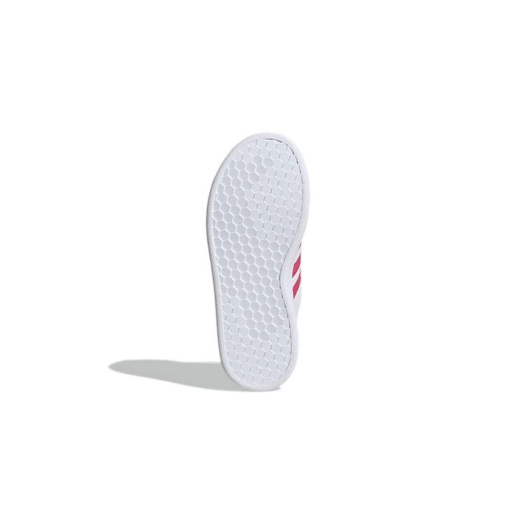 (PS) adidas neo Grand Court 'White Pink' Kids' EG3811