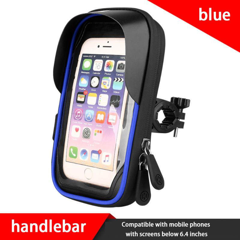 Mobile Phone Holder Card Bag Water Resistance 360 Rotation Convenient Phone  Stand Glue Pressing Waterproof Zipper Phone Stand