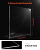 2-Pack Plexiglass Acrylic Sheets 24 X 36 Inch Plastic Sheets 1/4 In Thick
