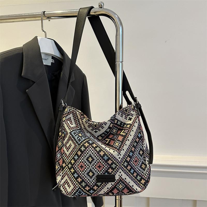 Versatile Chic Black And White Or Colorful Canvas Tote Backpack For Daily Use