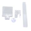 Fish Feeder Tube Tray Acrylic Transparent Prevent Food Floating Shrimp Feeding Tube Dish for Aquarium Fish Tank