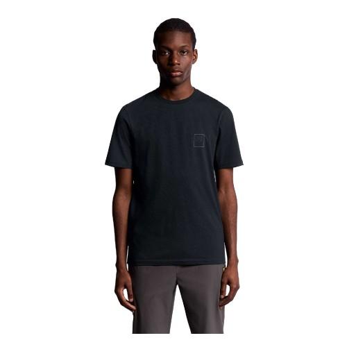 Lyle & Scott Mens Graphic Rubberised Logo T-Shirt