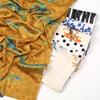 Stort Silkeaktig Satengskjerf Kvinner Ensfarget Foulard Femme Luksuriøs Hijab Langt Bandana Kveldsselskap Kjole Sjal og Wraps