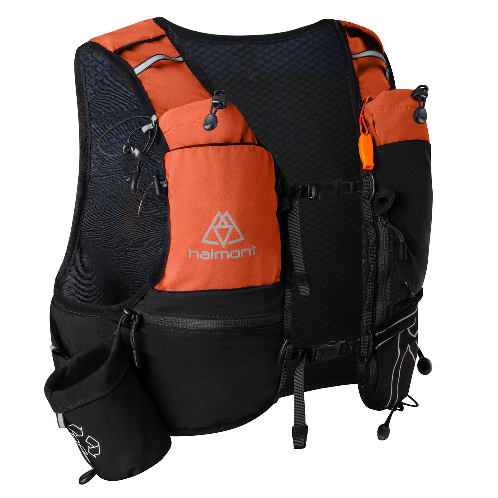 

[Haimont] Hydration Bag, Running Backpack, Training Bag, Running Vest, Outdoor, Large Capacity, Lightweight, Water Repellent, Breathable, 8L,