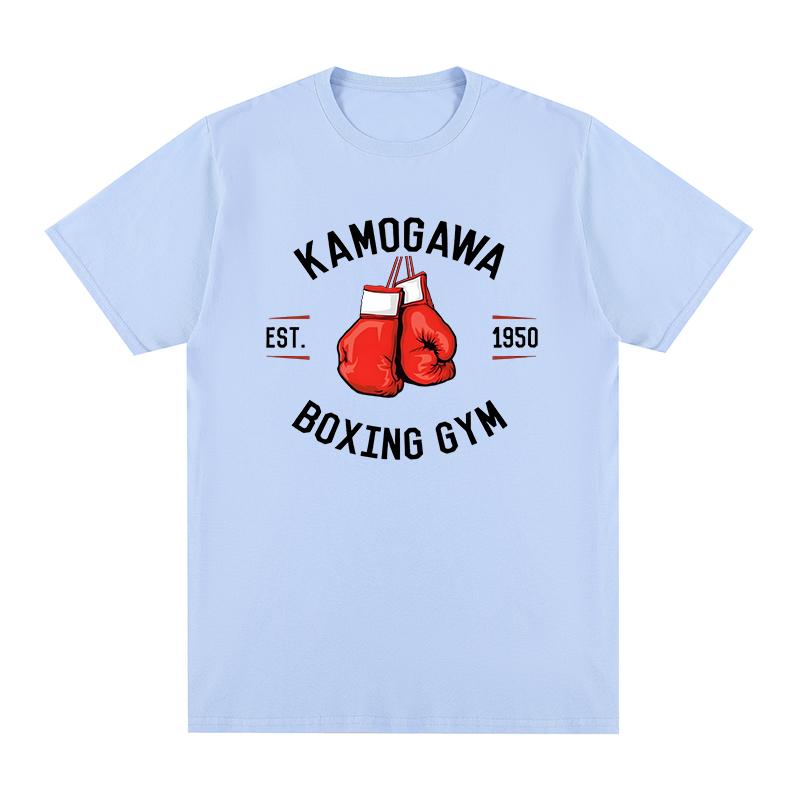Hajime No Ippo Anime Vintage Tshirt Kamogawa Boxing Gym Y2K Hip Hop Summer Cotton Men T Shirt New TEE TSHIRT Womens Tops