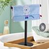 Household Towel Rack Countertop Vertical Floor To Floor Towel Rod Bathroom Toilet Tissue Racks Kitchen Holder T-shaped Rag Shelf