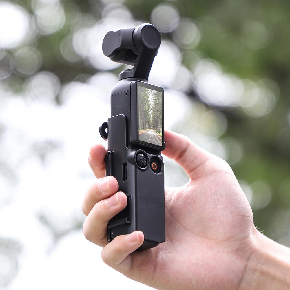 Для камеры DJI Osmo Pocket 3 Адаптер-удлинитель Фиксированный корпус-рамка с креплением для холодного башмака Для штатива Велосипедные крепления Селфи-палка