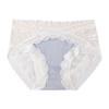 Ladies Summer Pure Sexy Lace Dot Mesh Comfortable Breathable Skin Friendly Waist Triangle Briefs