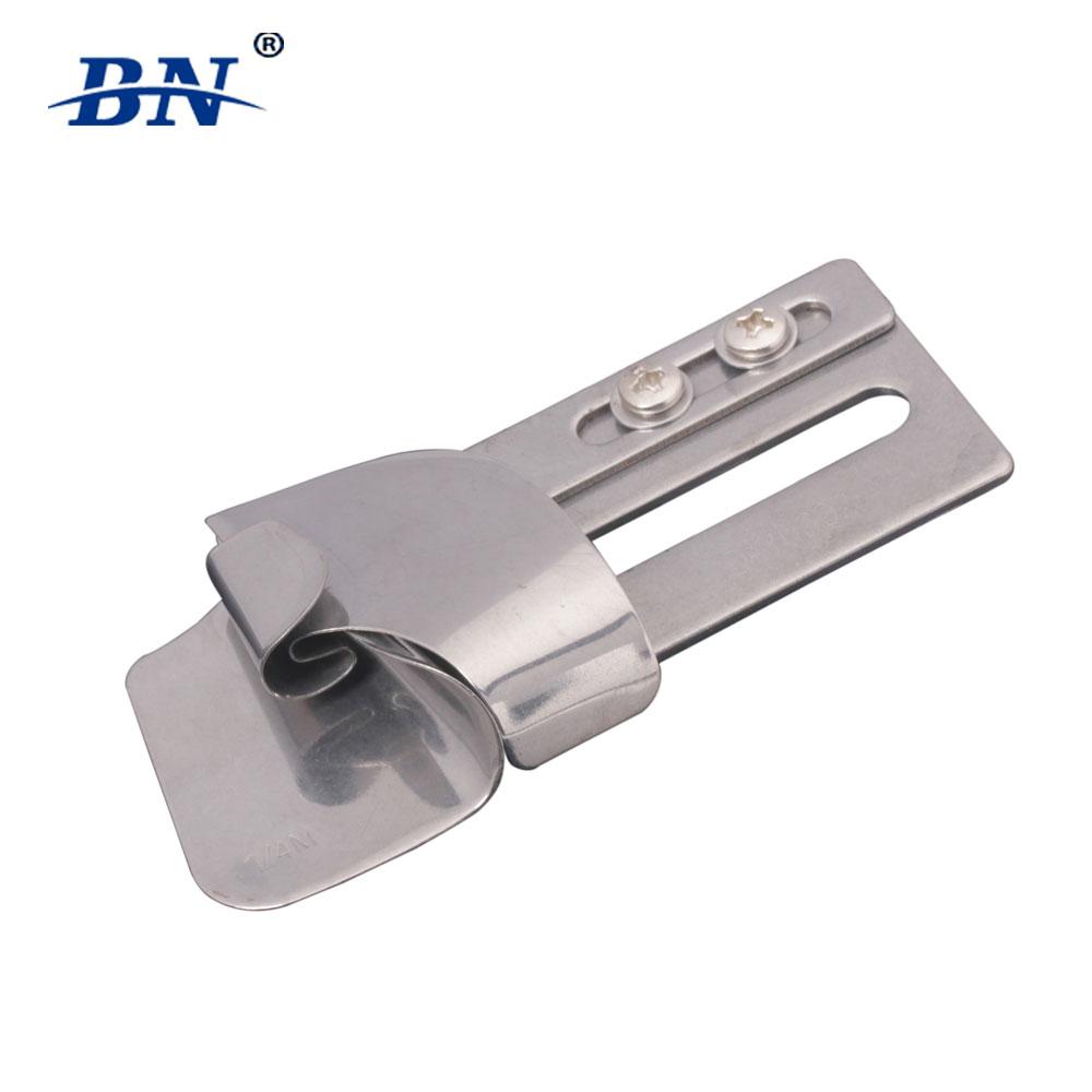 DAYU 302 Folder Double Needle Lap Seam Folder F333 Sewing Machine Parts Back Seam of Shirt or Light Weight Fabric Accessories