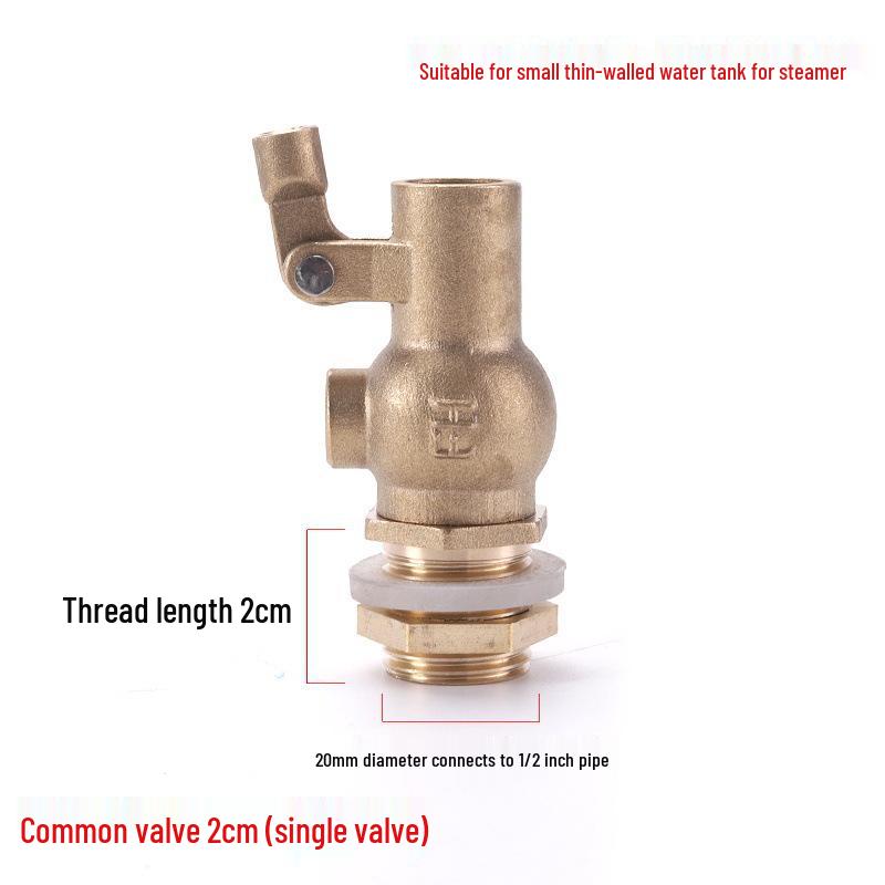 4/6-Point Water Heater Float & Inlet Valve for Steamers and Water Tanks