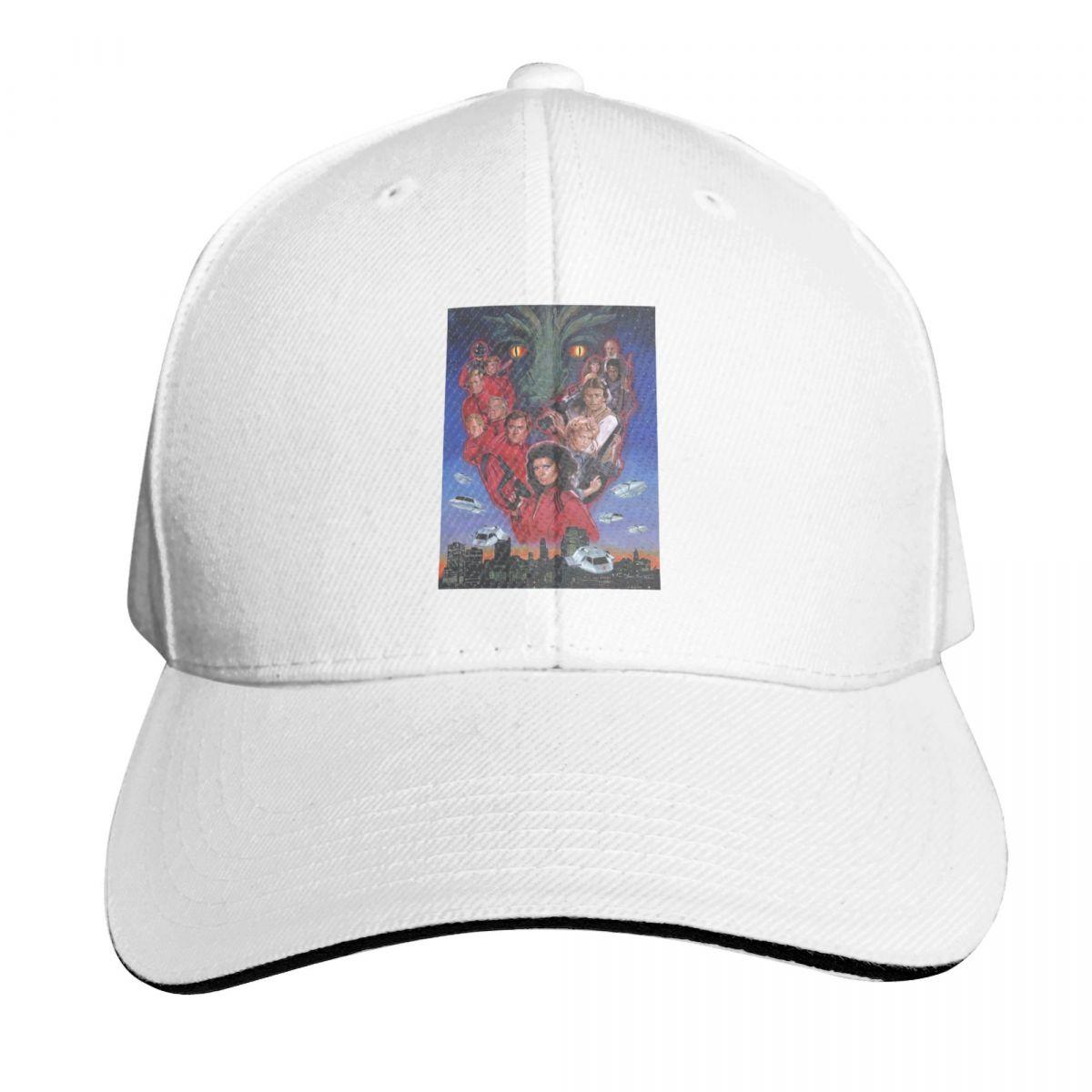 

V The Visitors Miniseries 40th Anniversary Cap Fashion Casual Baseball Caps Adjustable Hat Hip Hop Summer Unisex Baseball Hats One Size