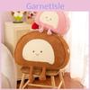 Cute Swiss Roll Plush Doll Pillow With Short Plush Fabric For Bedroom Decor And Comfort