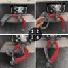 Two Flexible Soft Shackles with Protective lbs Recovery Rope Strap for SUV Towing 1/2" Sleeves, 38,000 (Red)
