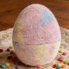 8.3 Inch Velvet Easter Eggs Empty & Fillable Luxury Egg Shells for Basket Stuffers, Easter Egg Hunts, Holiday Decorations