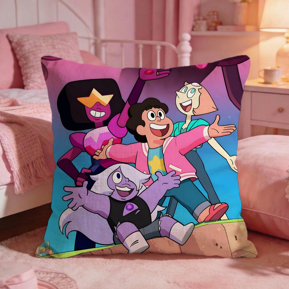 Steven Universe FFutures Cushion Cover Premium Comfort Reversible Pillow Cove Two In One Design For Any Room Car Interior