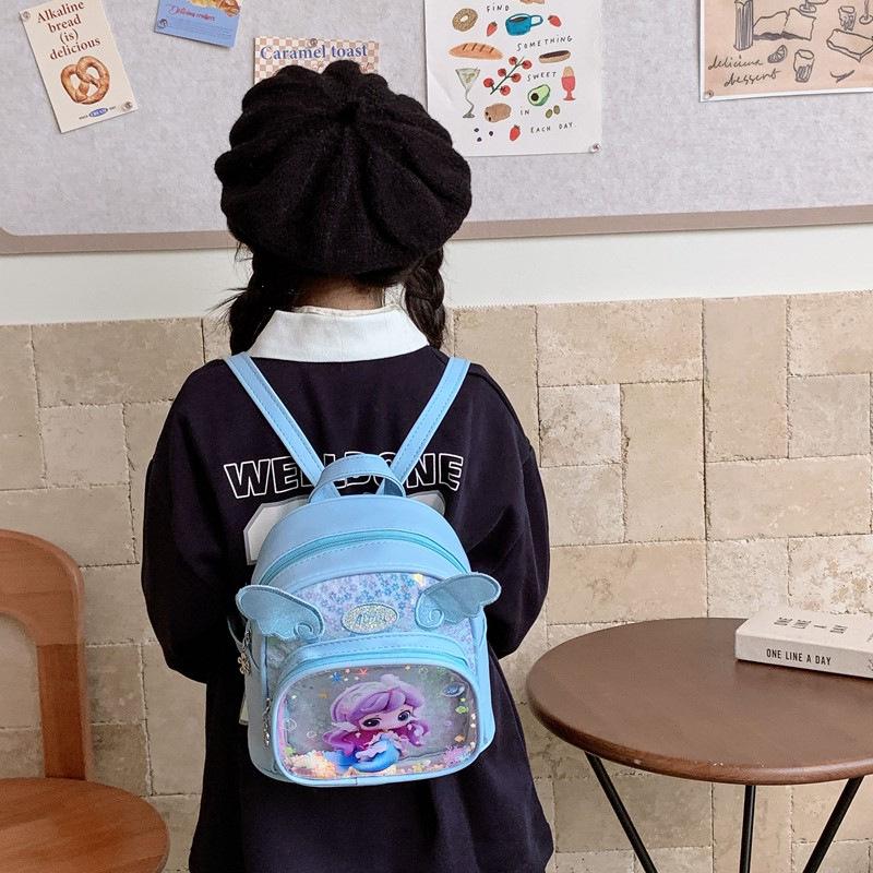 Pailletten Prinzessin Kinderrucksack - Niedlich, Leicht, Cartoon Vorschultasche für Kinder