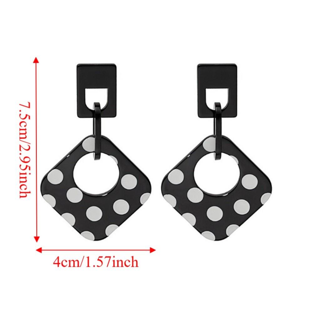 Lightweight Geometric Acrylic Earrings Bohemian Style Personalized Earrings Gift