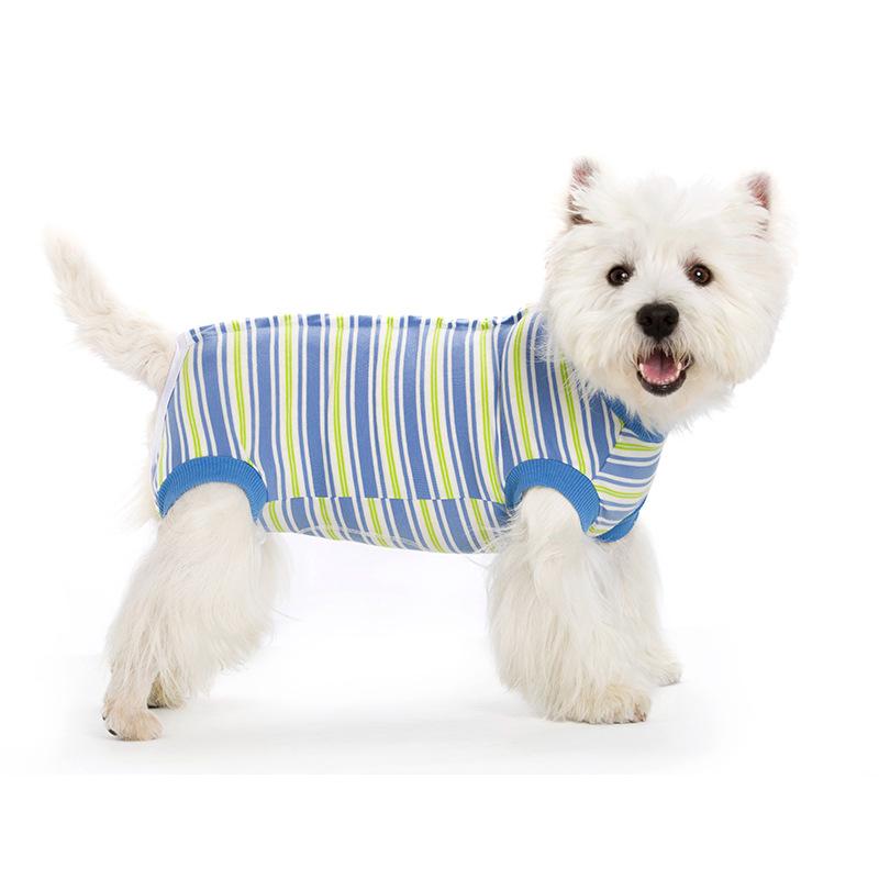 Pet Dog Clothes, Thin Belly Protection Vest, Anti-cold Back Breasted Female Dog Male Dog Sterilization and Weaning Post-operative Clothes