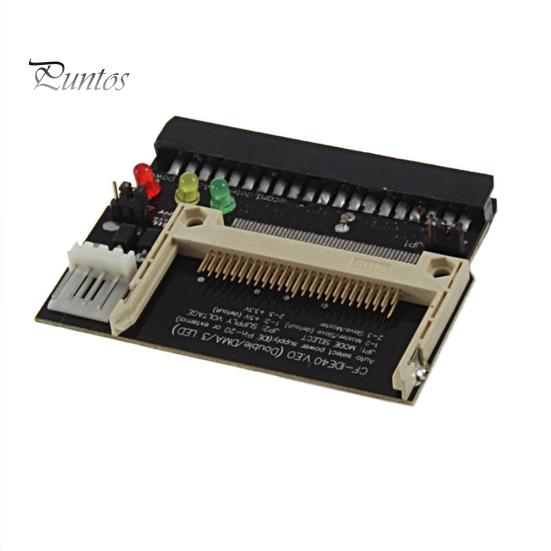 Standard Compact Flash CF To 3.5 Female IDE Adapter Converter Card for Laptop PC